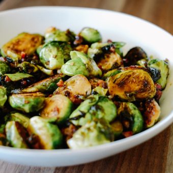 Brussels Sprouts with Pancetta and Shallots 2