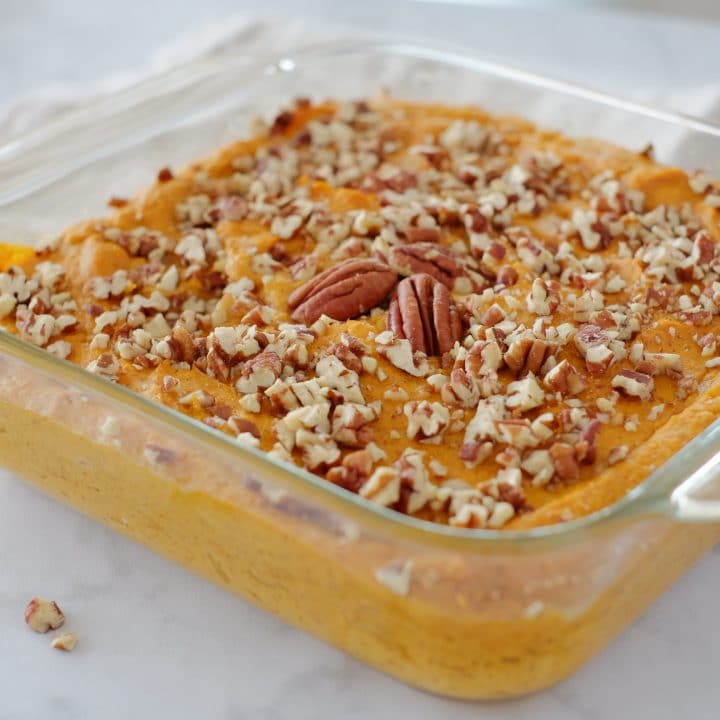 Baked Whipped Sweet Potatoes