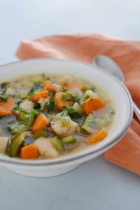 This Chicken Vegetable Soup is perfect to serve on a cold day or if you ...